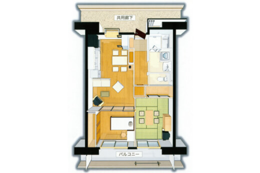 一部団地で採用された標準仕様