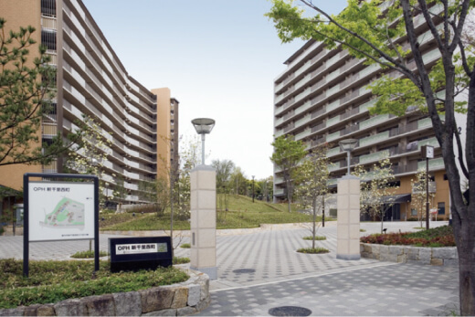 OPH新千里西町の外観