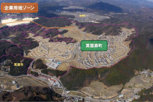 「水と緑の健康都市」に約154haの土地を取得