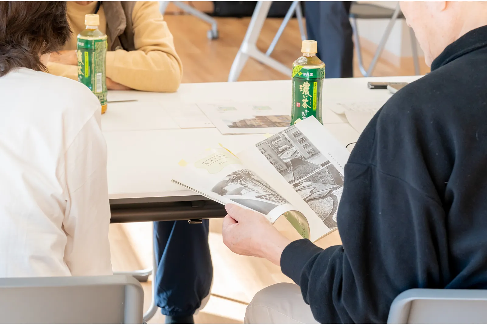 インタビュー風景