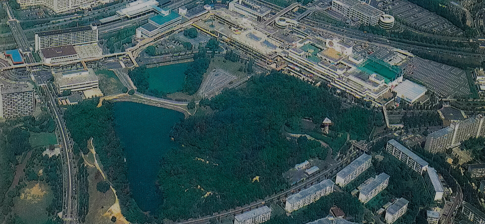 大阪府住宅供給公社の団地風景