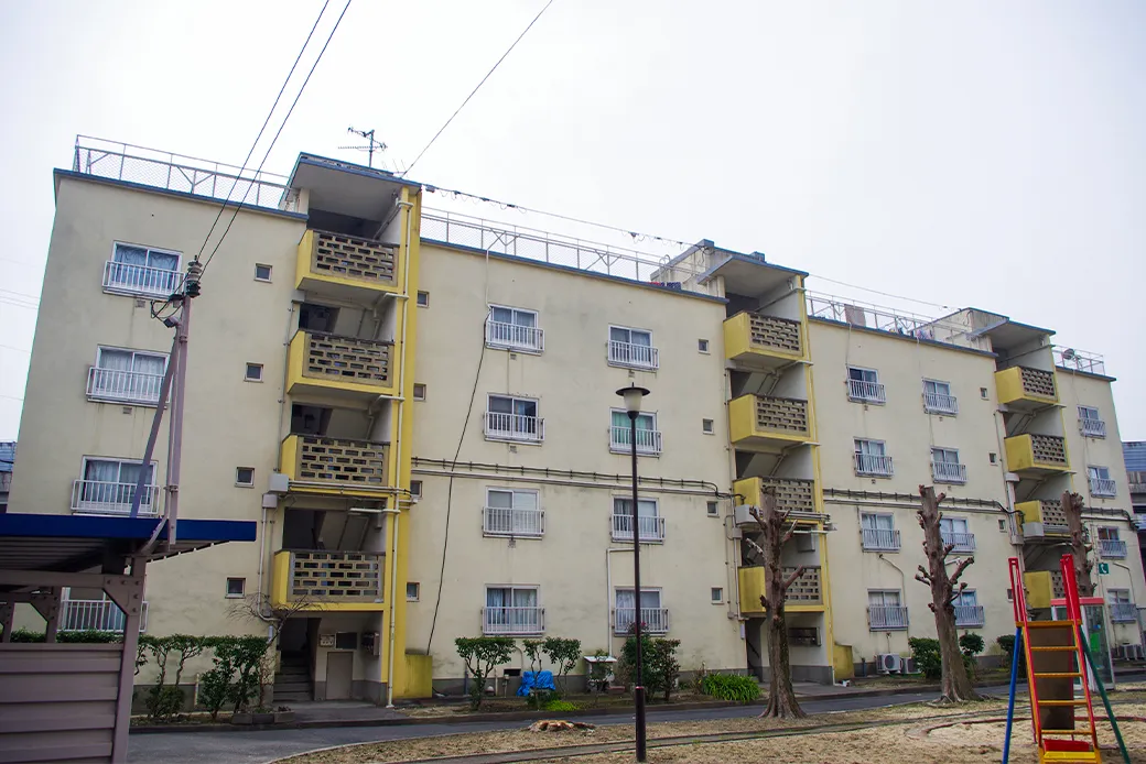 建替前の神田町団地
