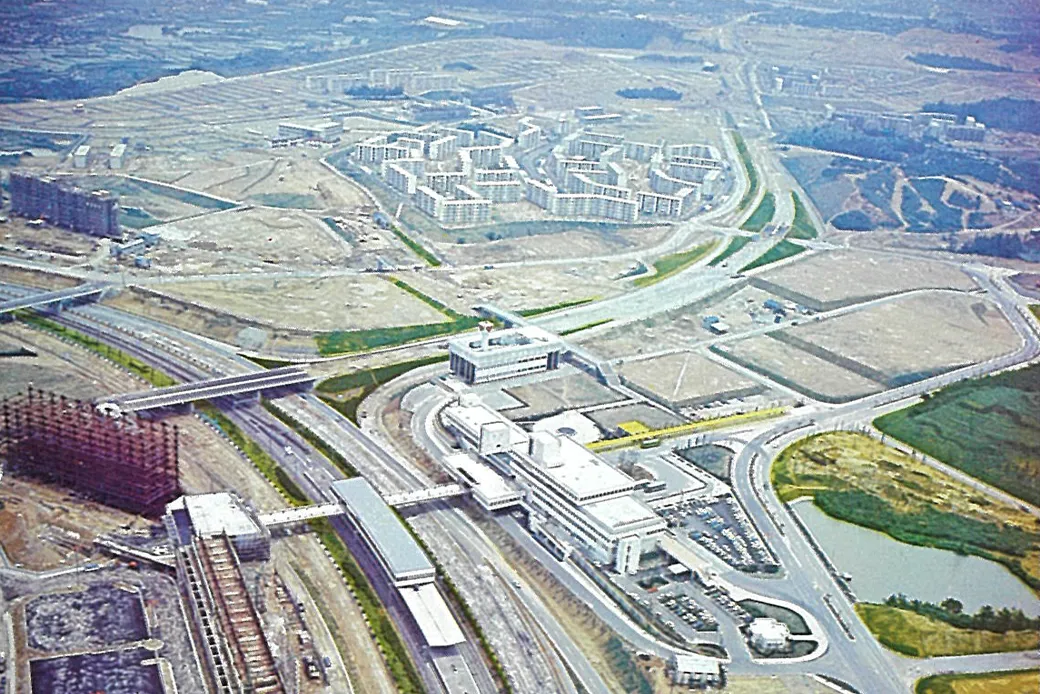 開発が進められる泉北ニュータウン