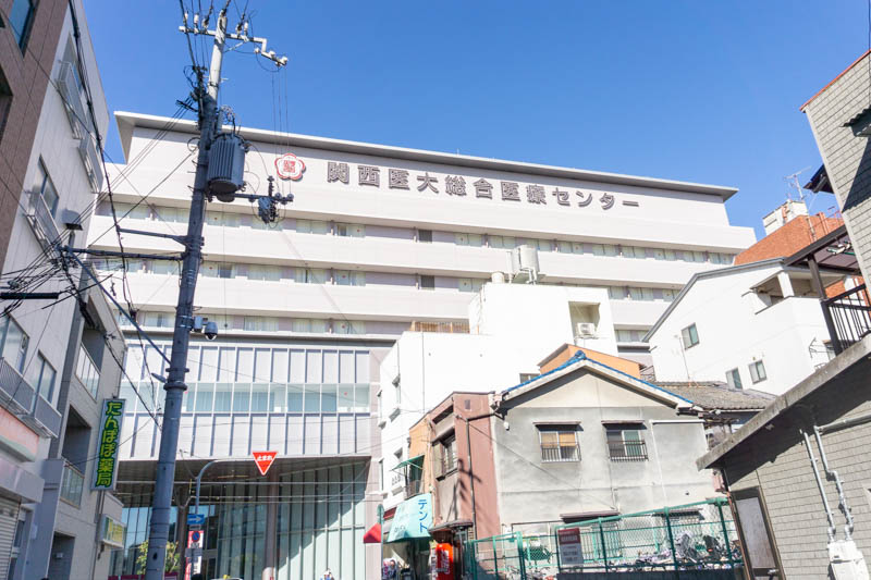 「関西医科大学総合医療センター」までは徒歩6分ほど。最寄りの京阪 滝井駅の目の前！