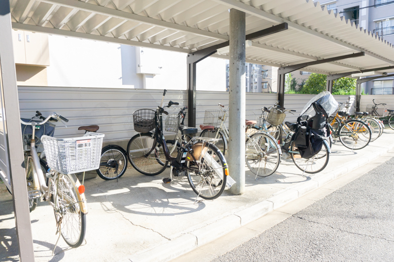 金岡東C団地:駐輪場
