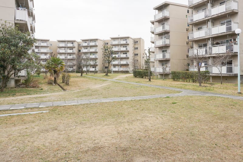 下田部団地内 広場