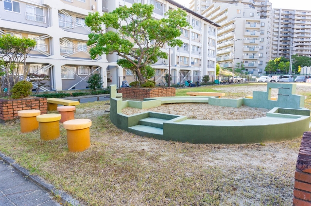 香里三井C団地:敷地内公園