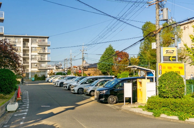 香里三井C団地:コインパーキング