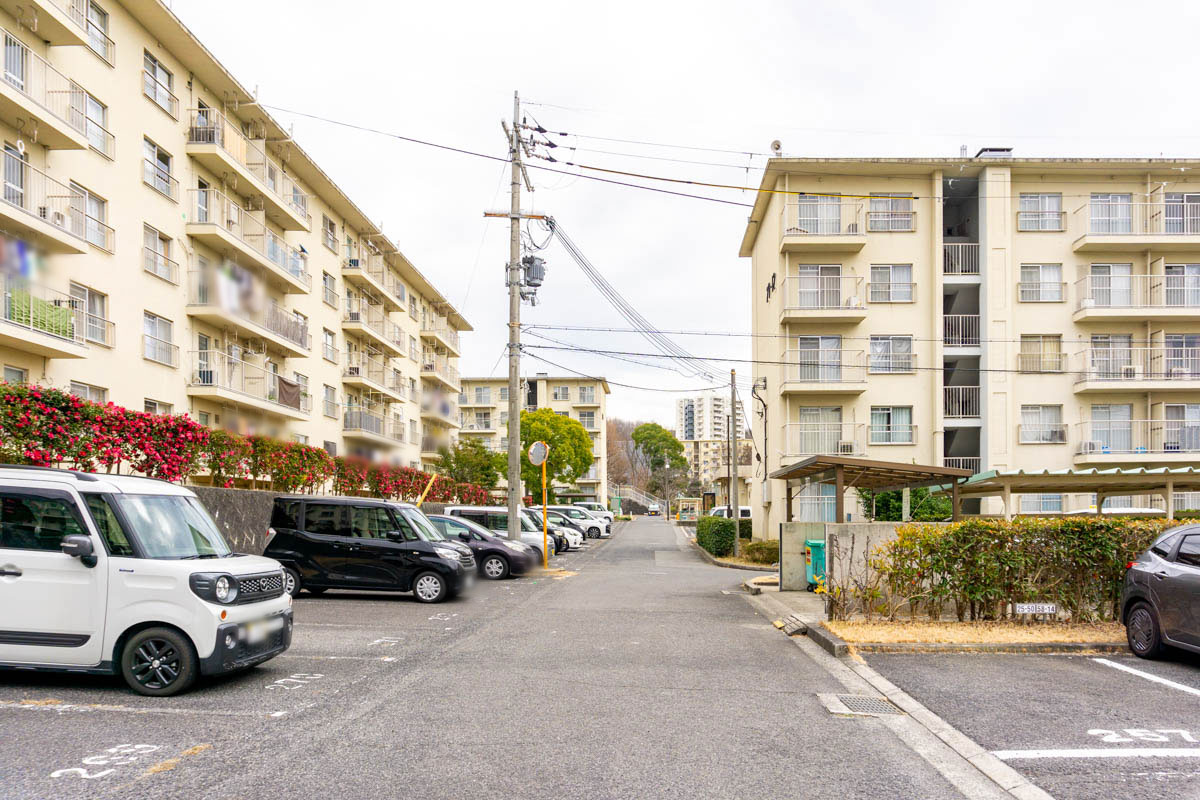 晴美台B団地