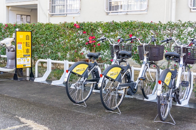 原山台団地：シェアサイクリングサービス