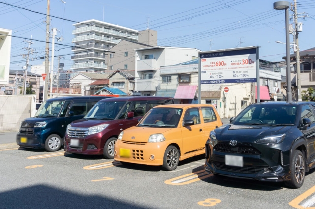 OPH堺少林寺:コインパーキング