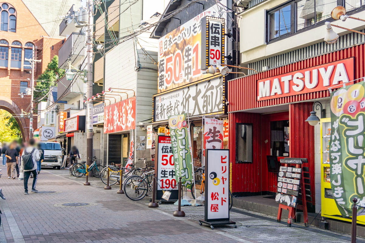 お手頃価格の飲食店や居酒屋