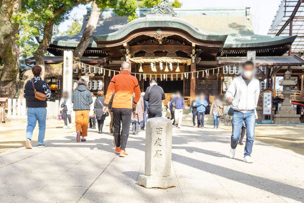 石切劔箭神社(いしきりつるぎやじんじゃ) お百度参り