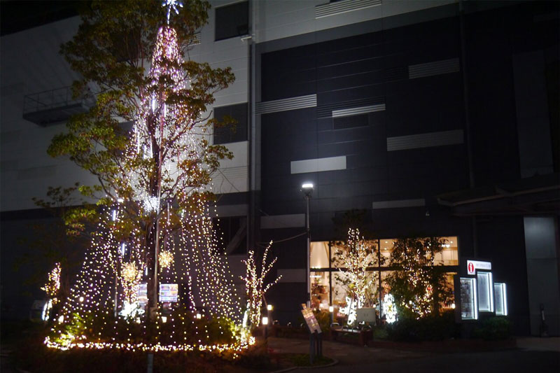 イオンモール四条畷 冬のイルミネーション