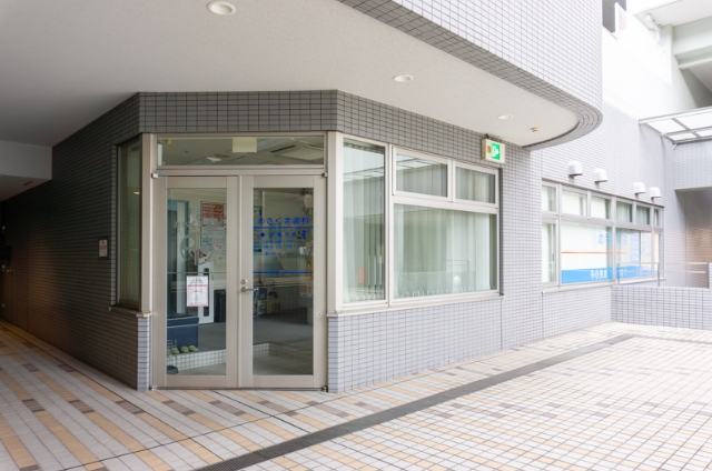 あすと松之浜2階 あさくま歯科医院入り口