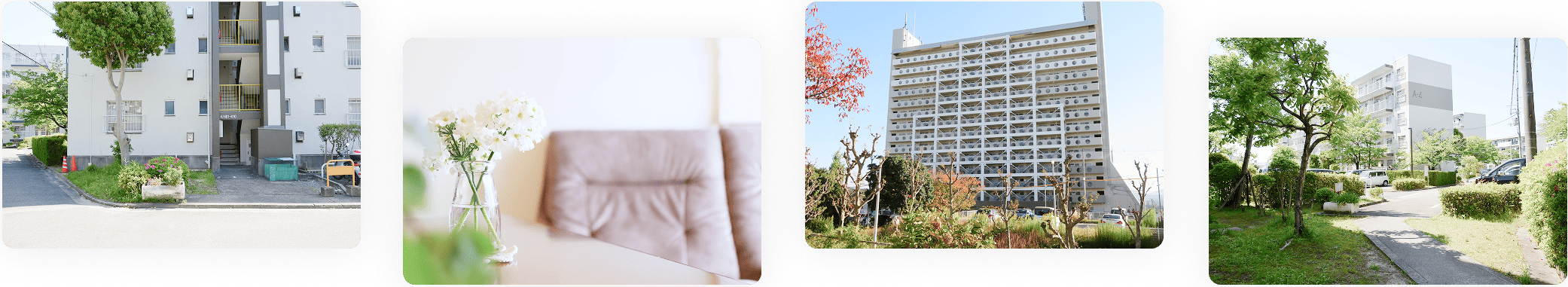 対象物件の外観と内観