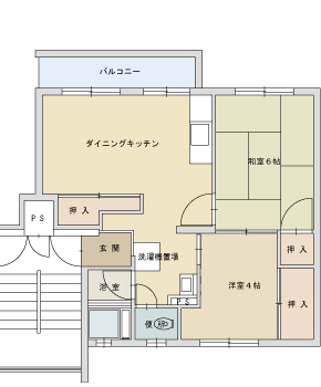 リフォーム後間取り