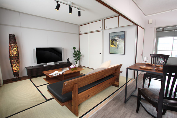 アジアンコーディネート 和室をインテリアコーディネイトで変身 大阪府住宅供給公社のおすすめスタイルのご提案