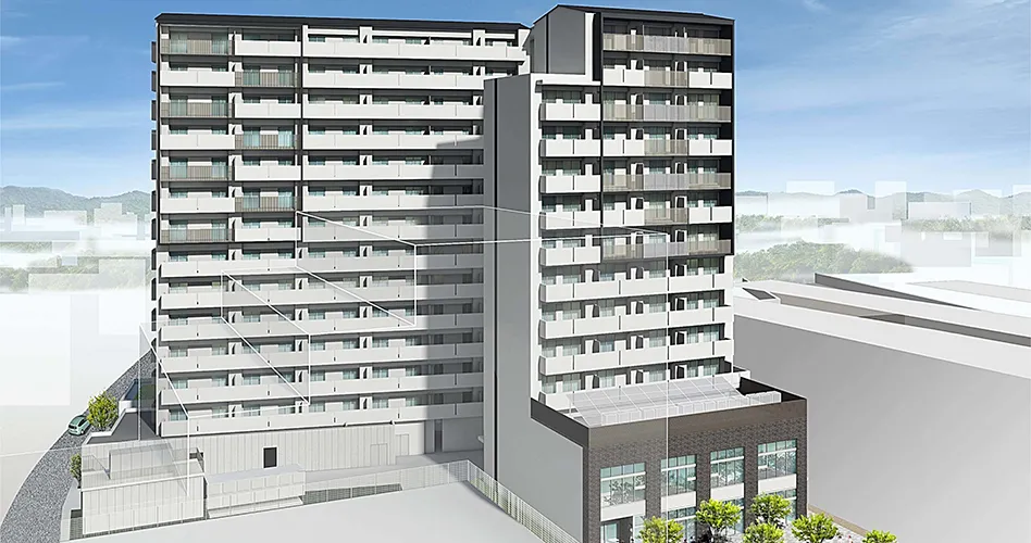 京阪枚方市駅隣接駅徒歩1分以内の好アクセス。